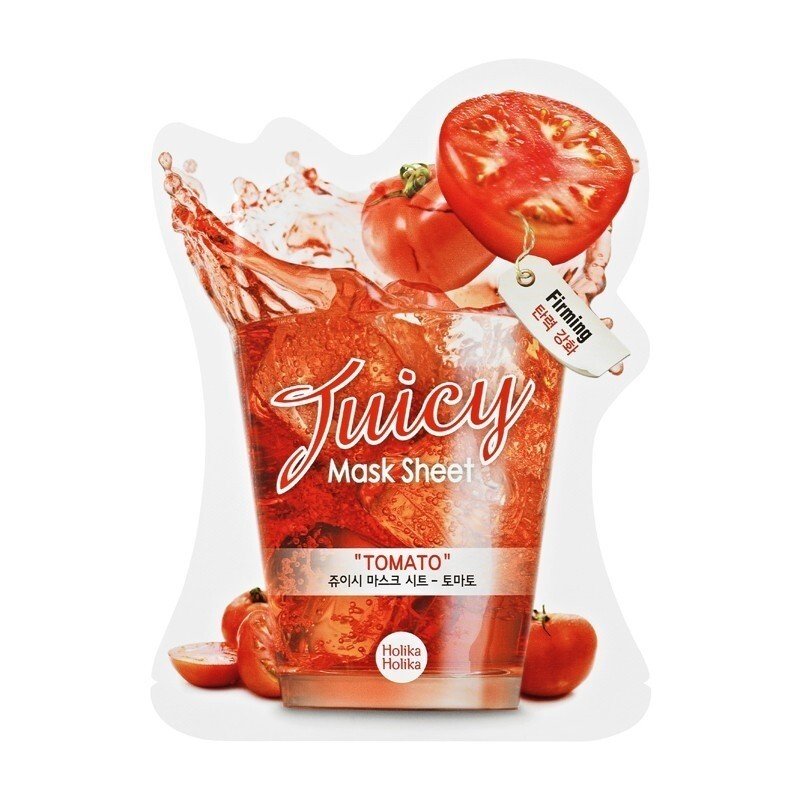 Juicy Mask Sheet (Tomato) - veido kaukė su pomidorais